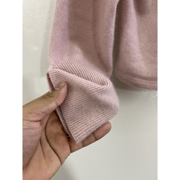 Reformation Cropped Sweater M Coquette Minimalist Capsule Quiet Luxury Old Money - Picture 7 of 14